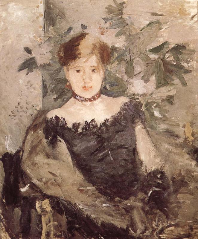 Berthe Morisot The woman in the black